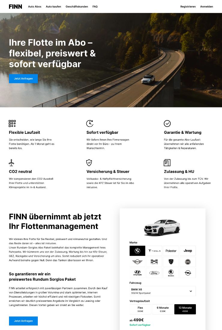 FINN - Lead UX | UI Designer